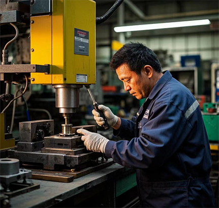 Processamento e fabricação de peças