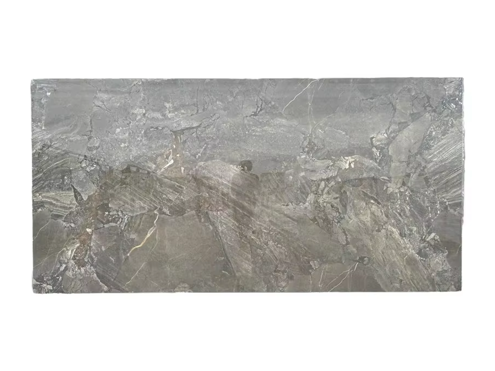 High Quality Bathroom Floor Tiles Sintered Stone Table Brown Marble Texture Modern Style Sintered Stone