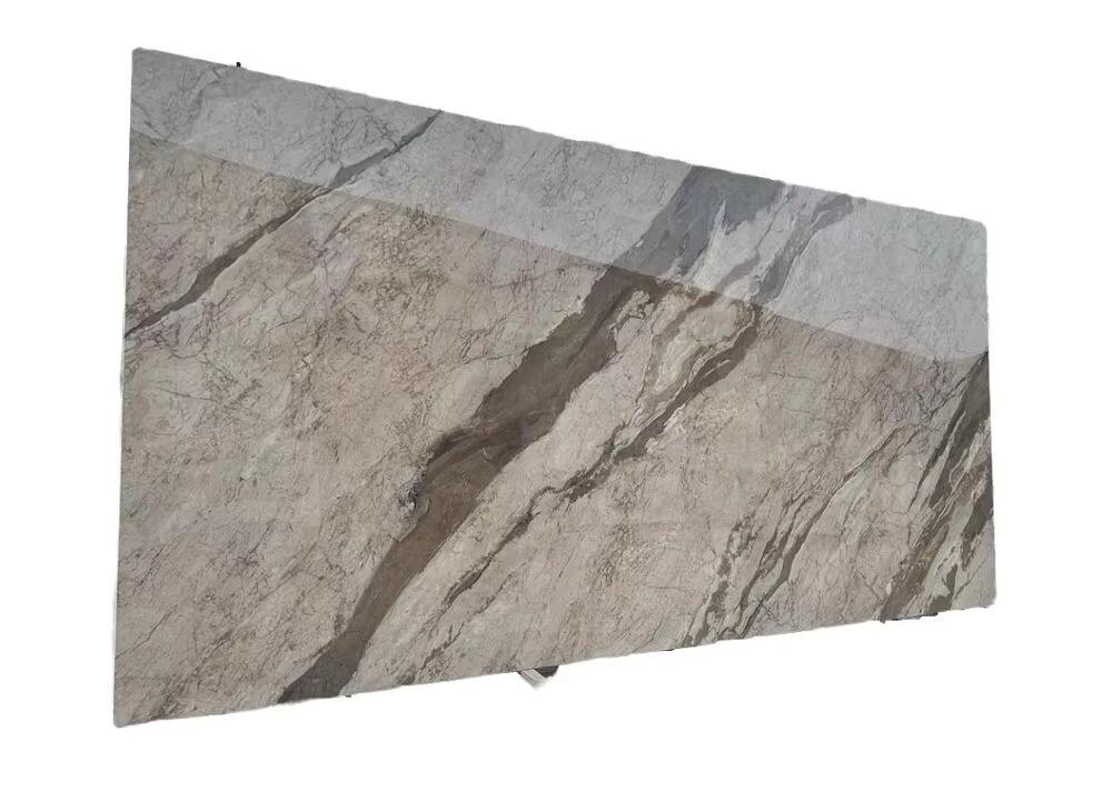 Marble Texture Living Room Floor Tile Wall Sintered Stone Table Large Size Sintered Stone manufacture