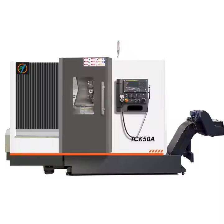 TCK50A-800 5-Achsen Schrägbett-CNC-Dreherei Preis Multifunktionale Dreherei und Fräsmaschine