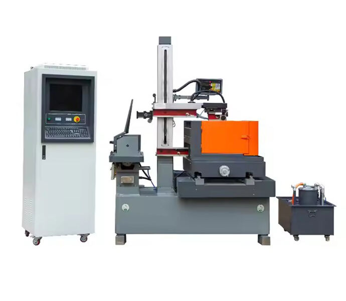 DK77 professional erosion CNC machine automatic edm wire cut machine Wire EDM Machine for Metal