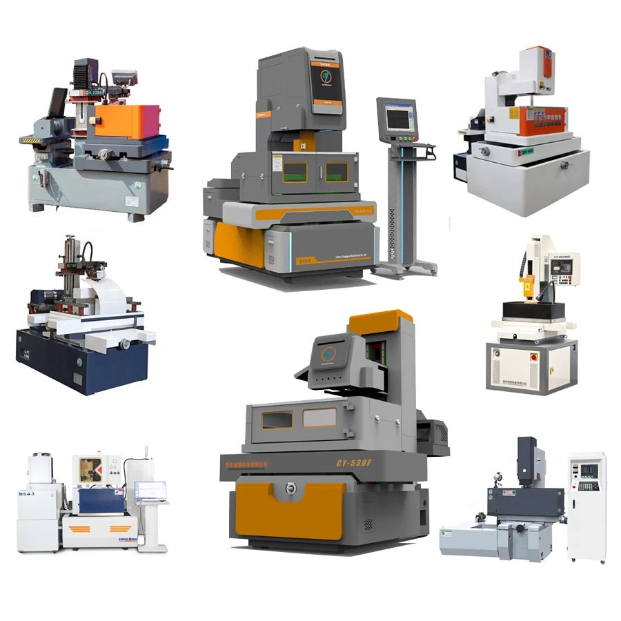 Гарячо продаваща се CNC EDM Wire Cutting Машина Високоскоростна EDM Wire Cutting Машина DK7735 с линейна рилна система