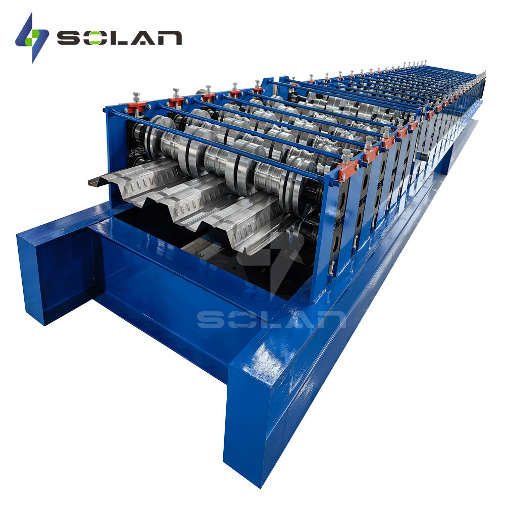 product good quality floor ceramic tiles decking floor roll forming roof sheet making machine869-0
