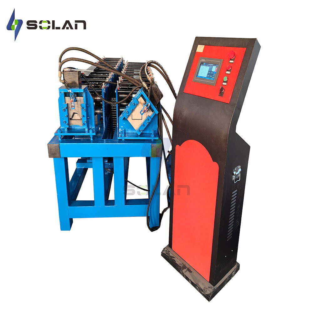 Omega Light Steel Keel Cooling Making Machine Roll Forming for Building with Gear PLC Motor Bearing Core Components