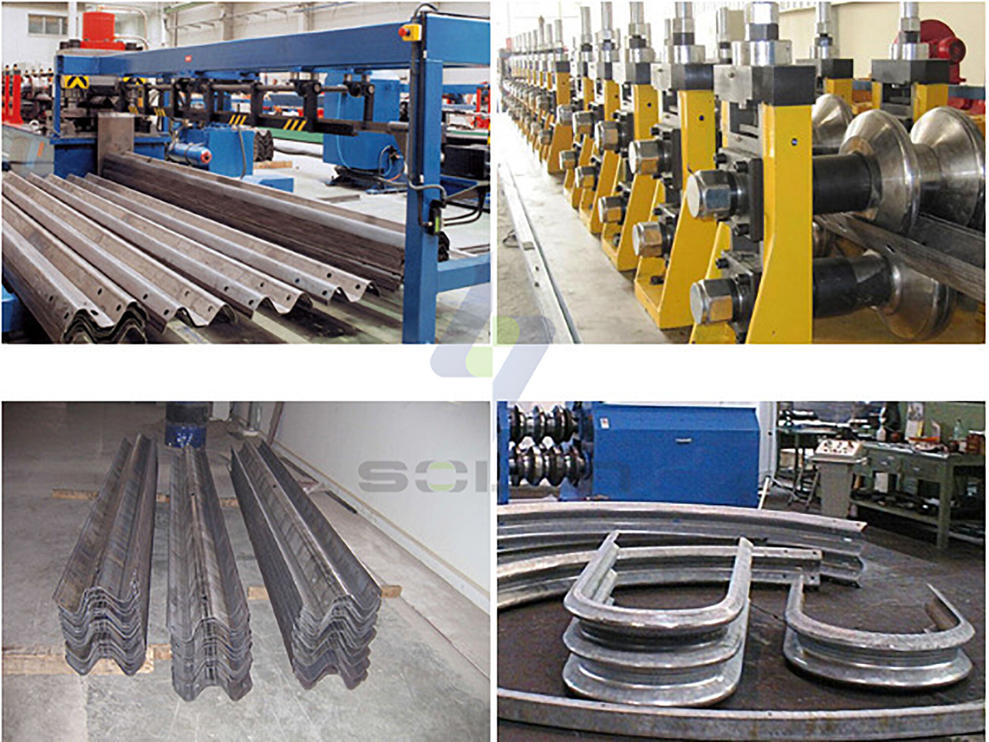 product solan hot selling speed guardrail machine highway guardrail tile press machine427-0