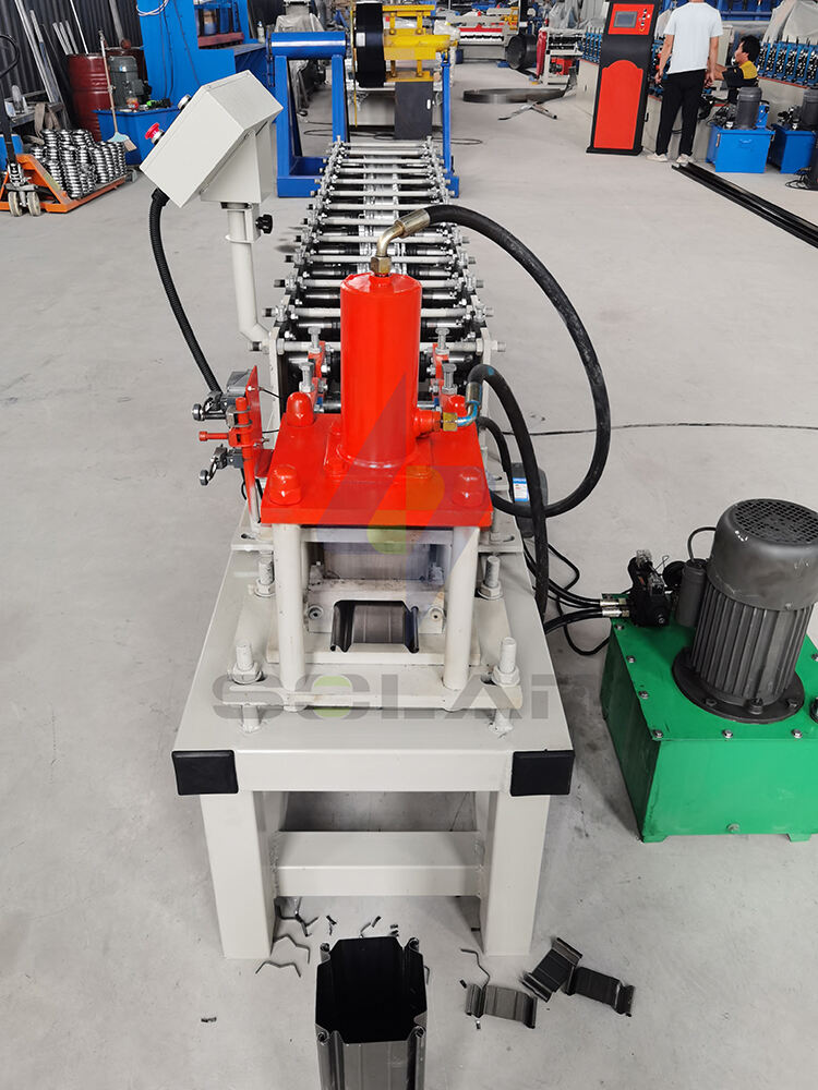 product full automatic shutter door frame rolling machines manufacturer door shutter forming machine steel frame purlin machines528-0