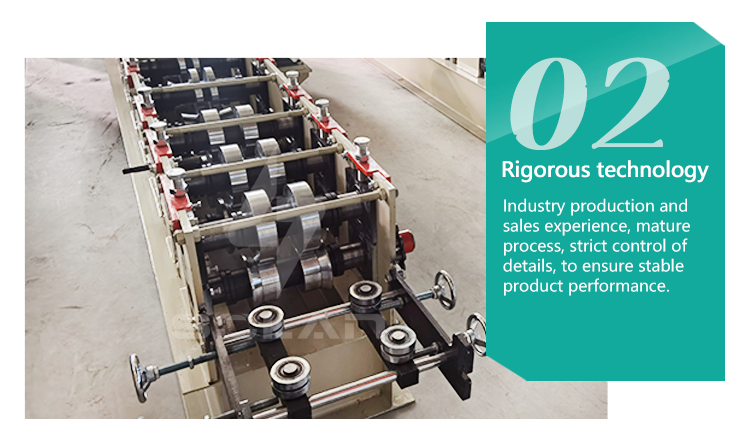 product high quality c channel purlin roll forming machine popular guaranteed steel frame purlin machines hot selling tile machine-3