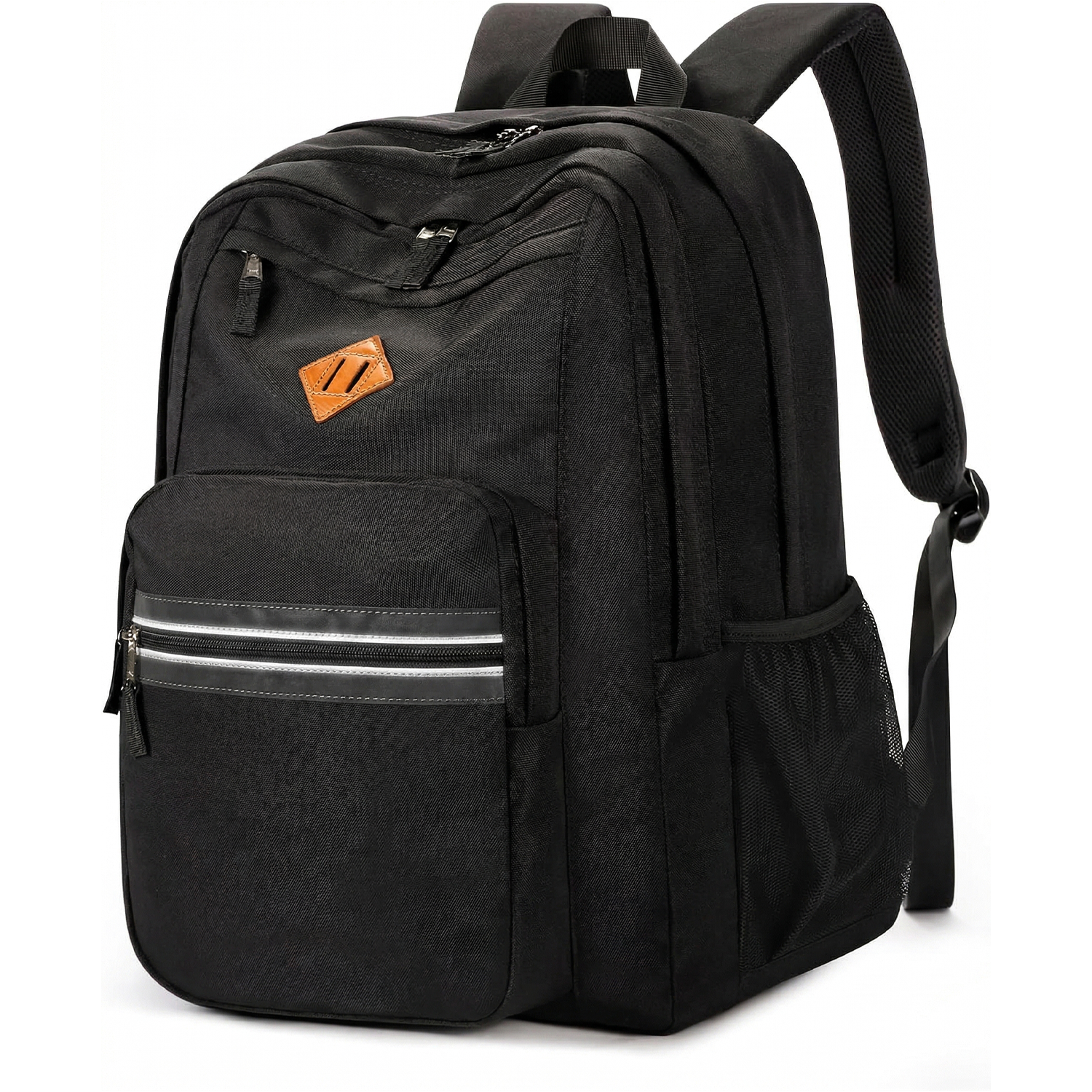 Mochila para portátil TINYAT de gran capacidad y duradera, con múltiples compartimentos y franja reflectante para desplazamientos diarios