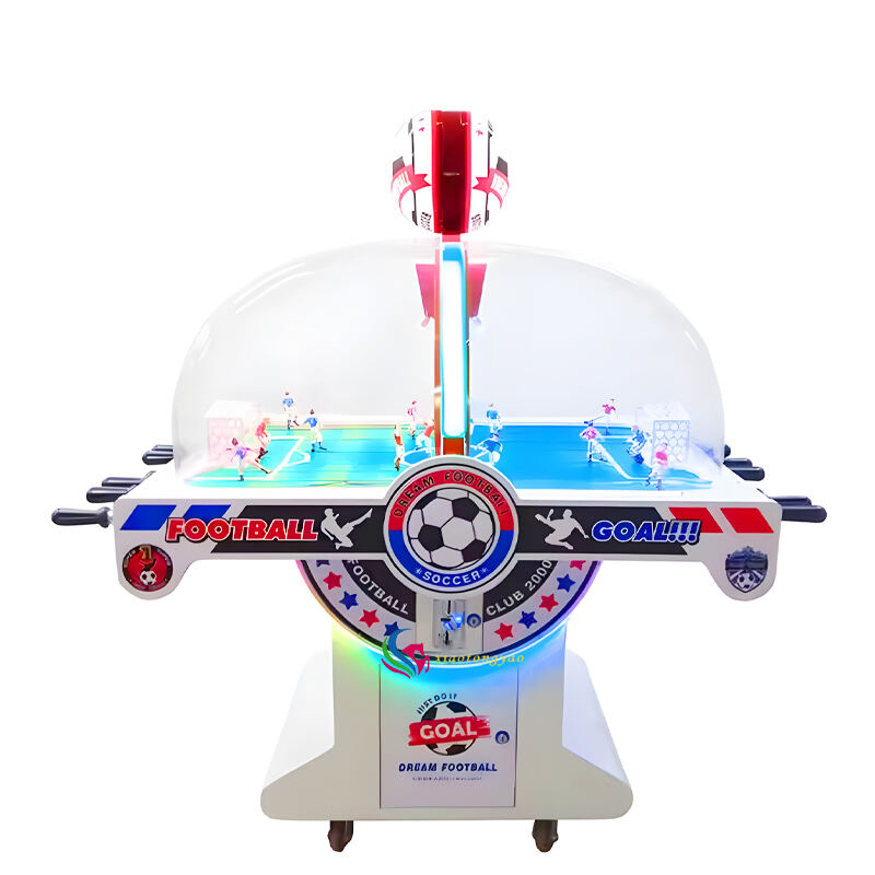 Popular coin operated dream soccer and soccer table sports arcade games