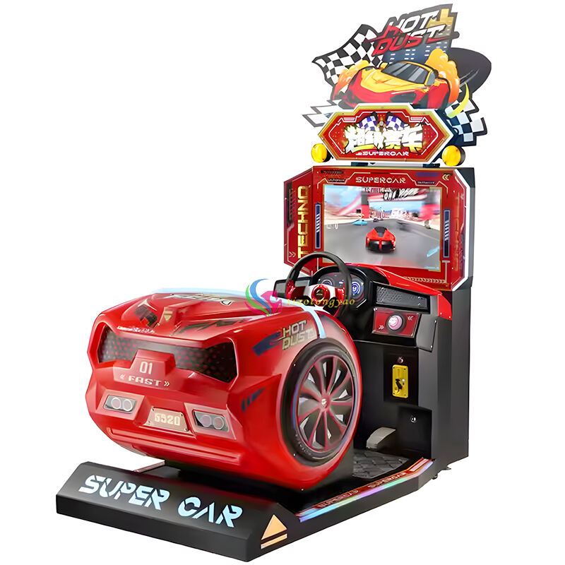 A must-have racing game machine for commercial coin operated arcade games