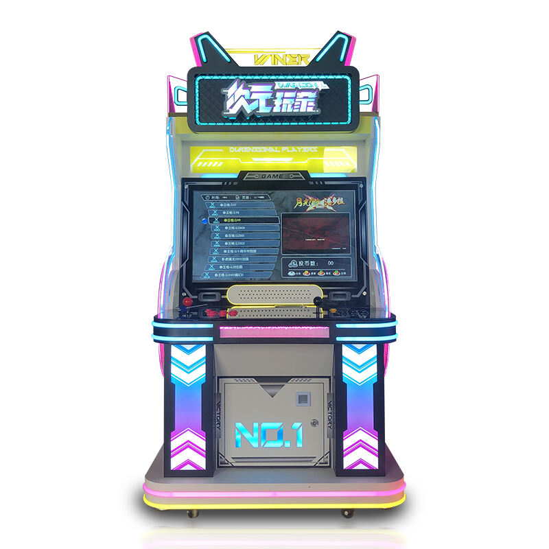 Fighting games, arcade games, coin operated game consoles