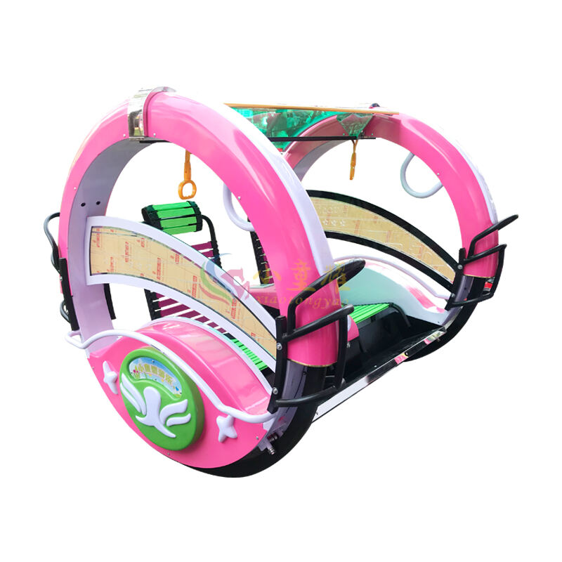 Modern games in amusement parks, outdoor entertainment equipment, 360 degree electric swing and rotating amusement vehicles, sightseeing cars, music cars