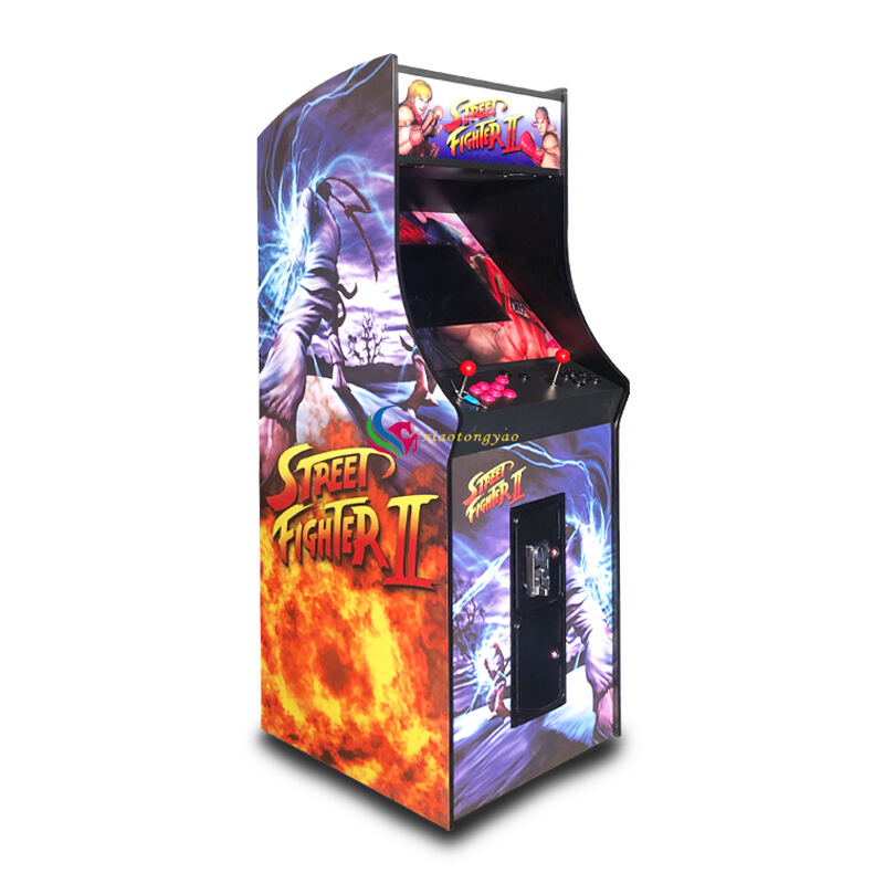 Customized indoor coin operated classic arcade cabinets, indoor gaming equipment, street standing arcade fighting video game machines