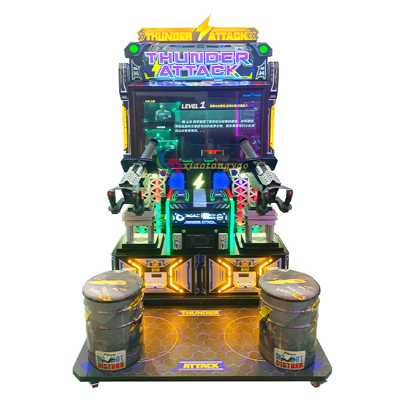 Thunder Raid! Two person dynamic shooting game console Dual Gun Linkage, Immersive Battlefield Experience, Popular Competitive Equipment in Game City