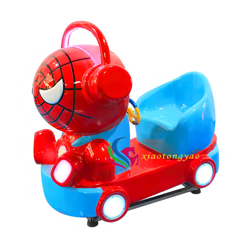 Carro Balanço Infantil Homem-Aranha Fofo: Parceiro Novo, Feliz e Divertido
