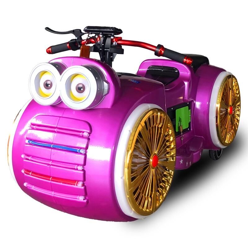 Manufacturer direct sales, new rechargeable children's motorcycles for amusement parks, indoor electric motorcycles, parent-child interactive motorcycles