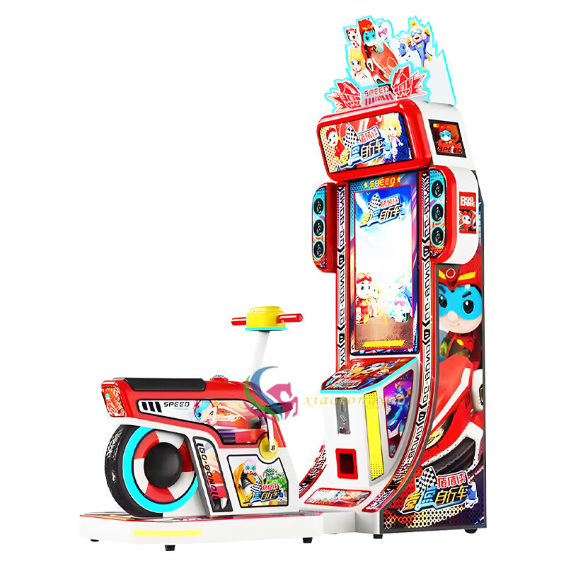Latest indoor entertainment children's bicycle video game machine bicycle arcade game