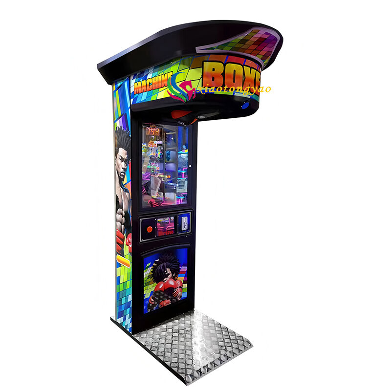 Heavy Fist to Grab Gifts! Colorful Power Boxing Gift Machine Video Game City's Popularity and Money King, Winning Good Gifts with One Punch, New Benchmark for Trendy Game Attraction