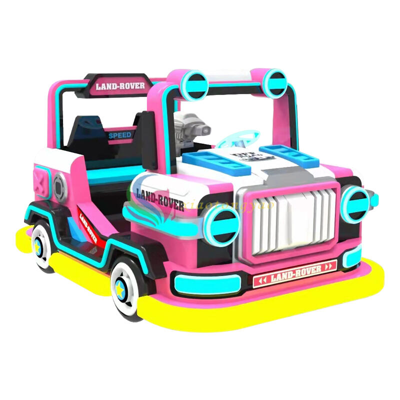 Factory direct sales, off-road styling fiberglass amusement vehicles, electric lighting music vehicles, indoor and outdoor adult and child parent-child interactive square vehicles
