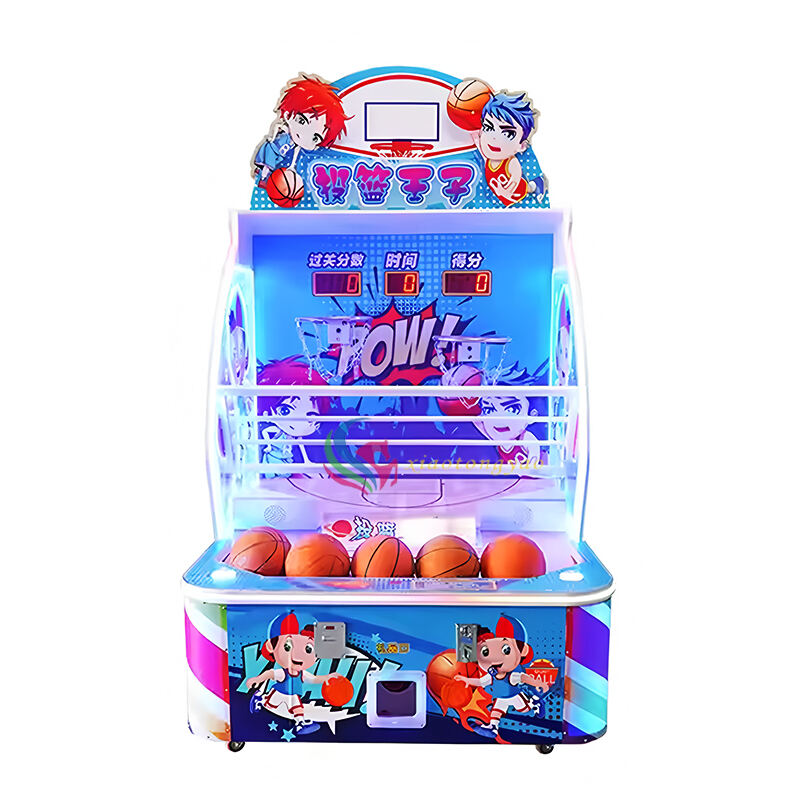 Mestre do Arremesso - Máquina de Basquete Infantil, Permitindo que as Crianças Se Divirtam com Esportes em Casa