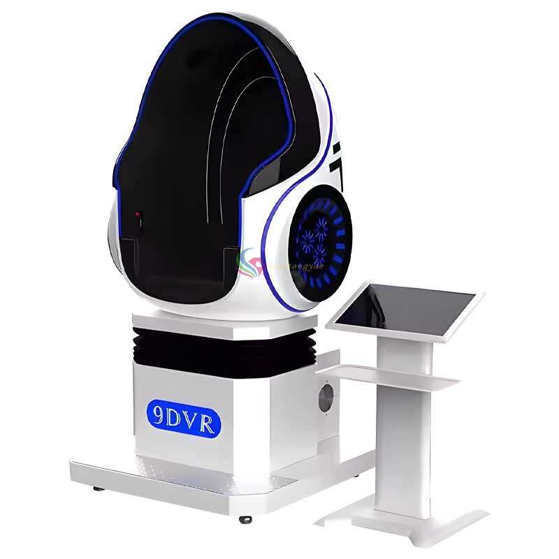 Manufacturer sells single seat 9D VR cinema egg chairs, virtual reality simulators, shopping mall game consoles