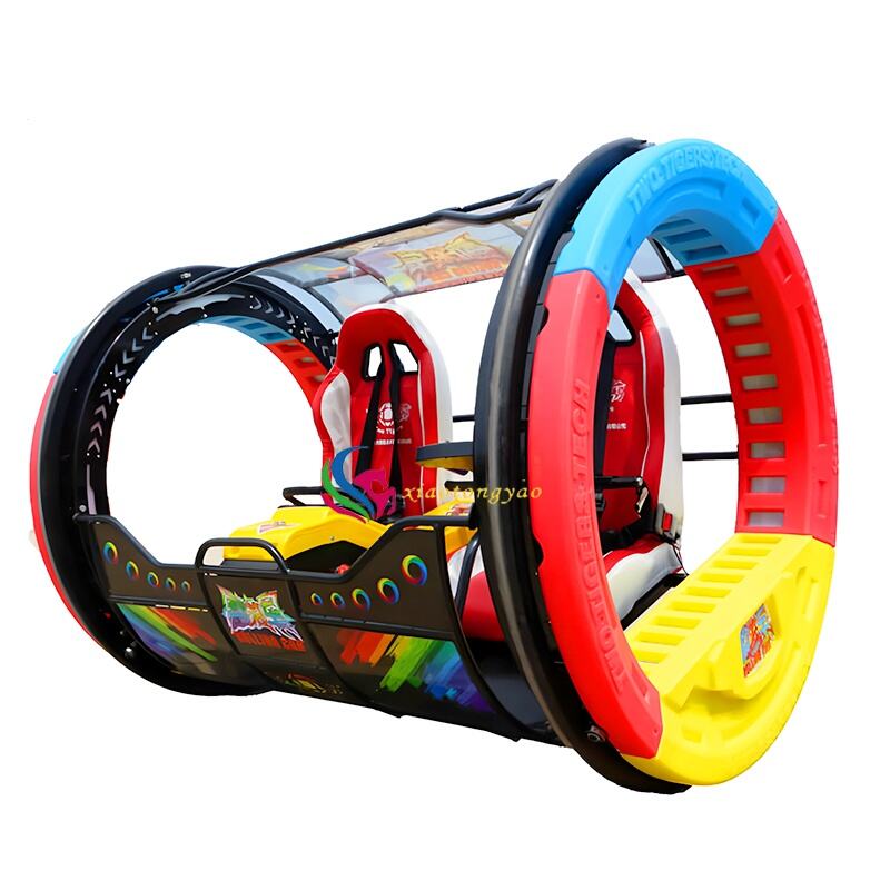 Factory direct sales of outdoor amusement rolling vehicles, 360 degree rotating rolling amusement vehicles