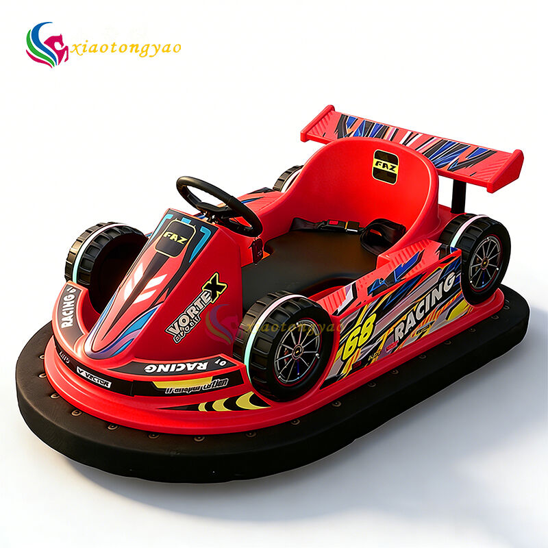Children's bumper car | Square amusement park's popular racing toy, replicating the aesthetics of F1 racing, unlocking c