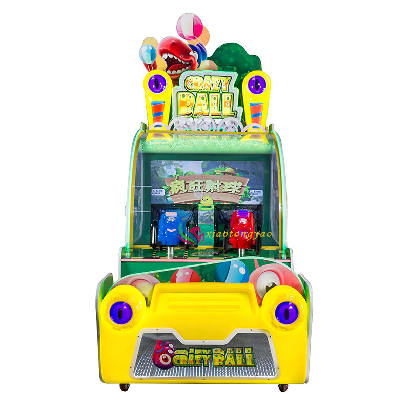 Crazy Ball Screen Double Shot Machine - New Gameplay for Parent Child Competition