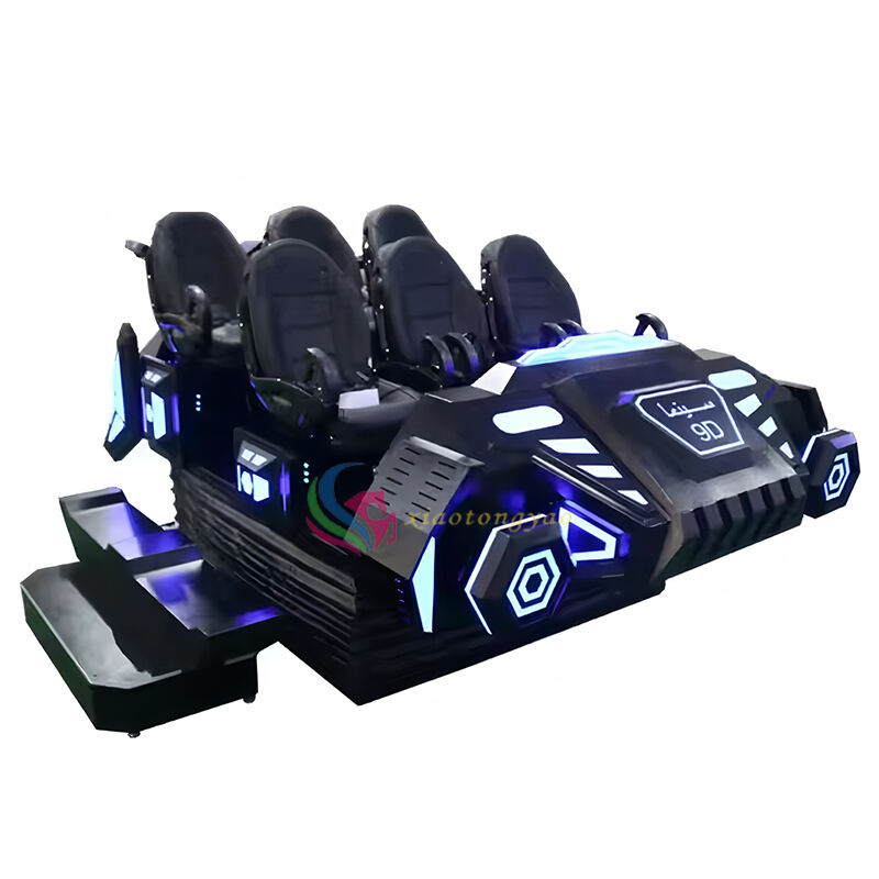 9d VR Simulator Roll Coaster Movie Games Machine