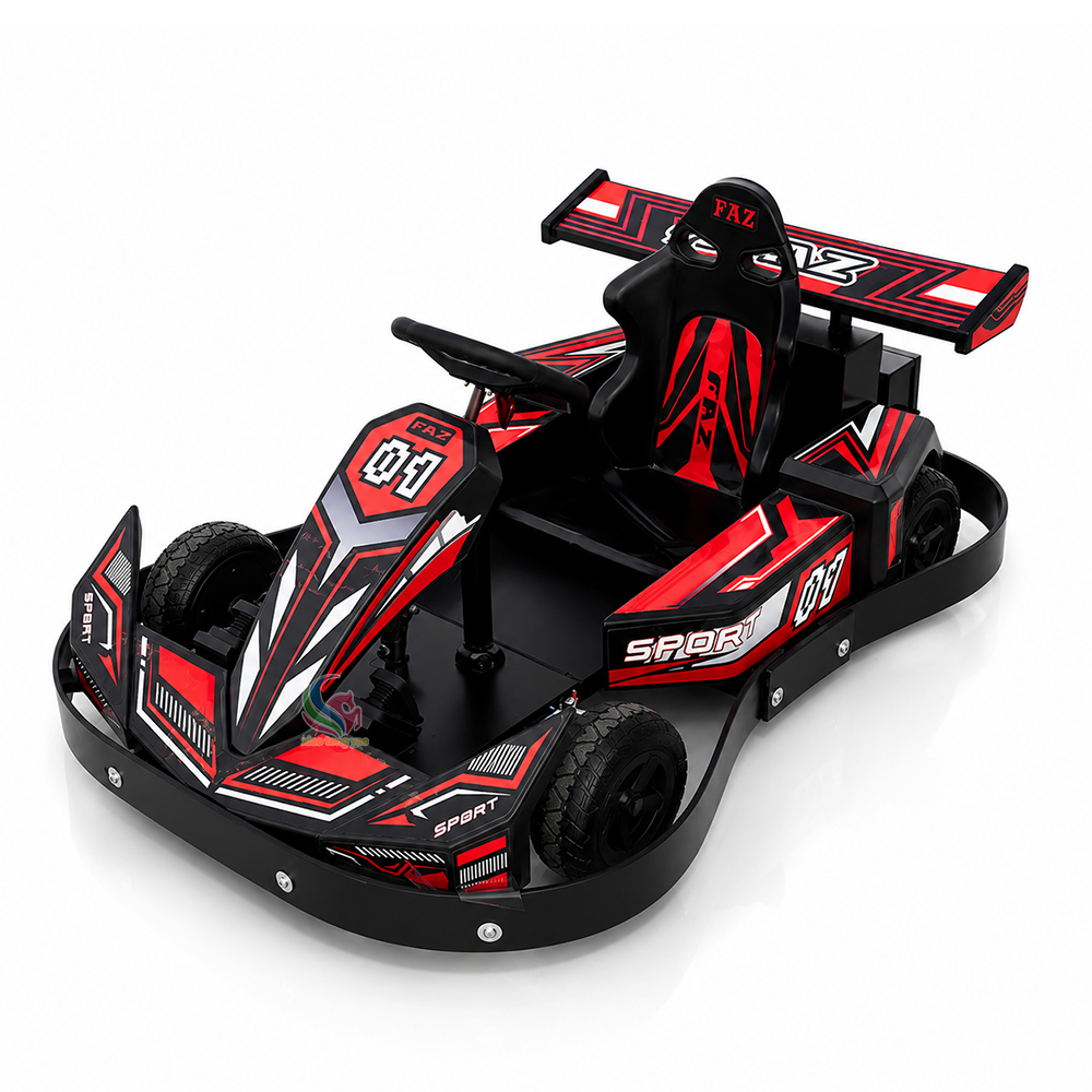 350W 電動ゴーカート（子供用）、バッテリー駆動式レーシングカート車（モール・アーケード・遊園地向け）