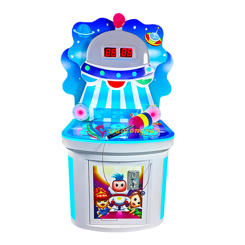  Interstellar UFO/Children's Groundhog Game Machine Hand Speed Challenge, Strike the Interstellar Monster!