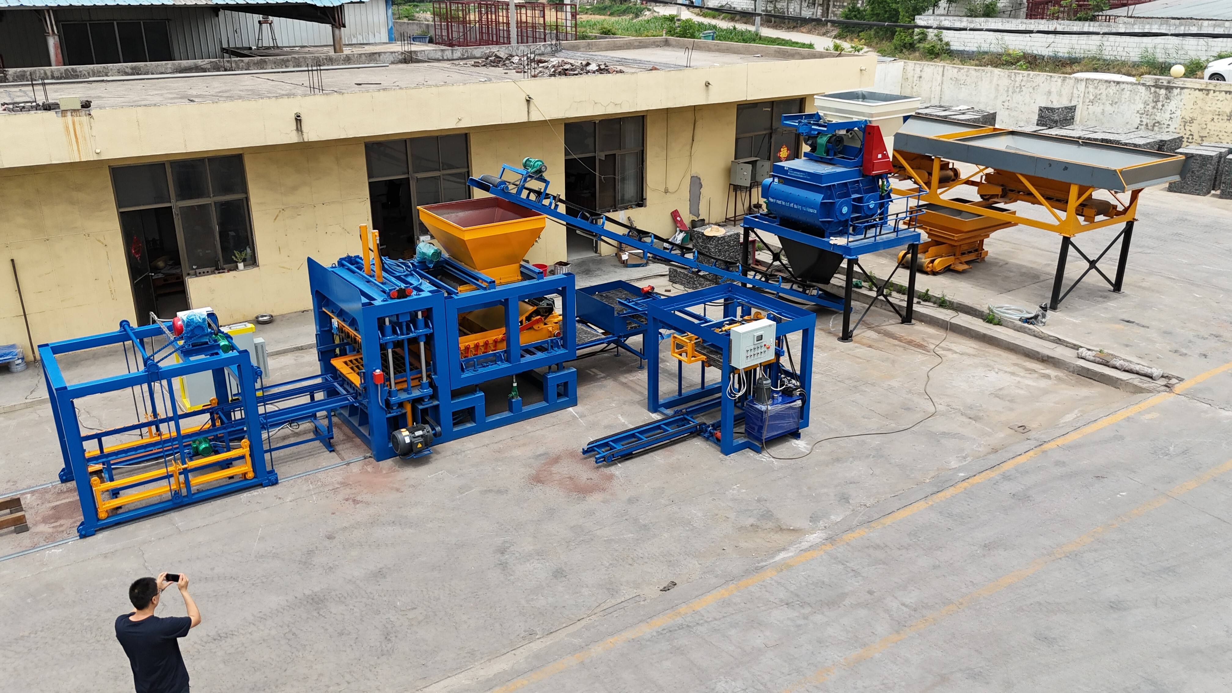 Საცარიელო ბლოკების მანქანა გასაყიდი - მაღალი ხარისხის ავტომატური და ნახევრად ავტომატური