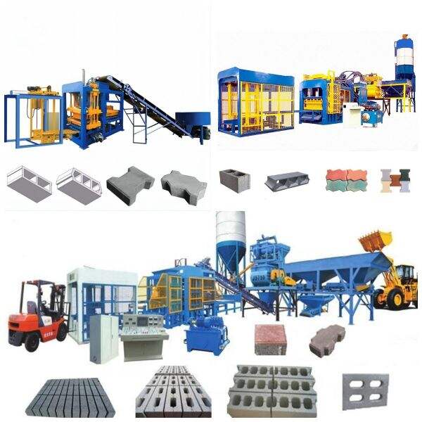 Fully automatic hydraulic block making machine