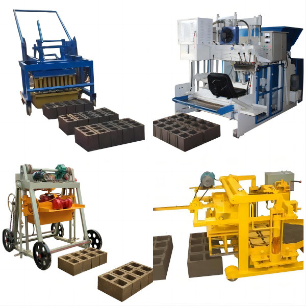 Mobile block making machine