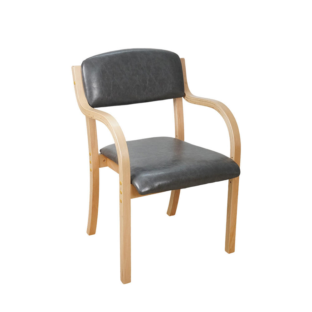 Modern Simple Wood Dining Chair Wooden Upholstered Ergonomic for Home Bar or Hotel Dining Room Furniture