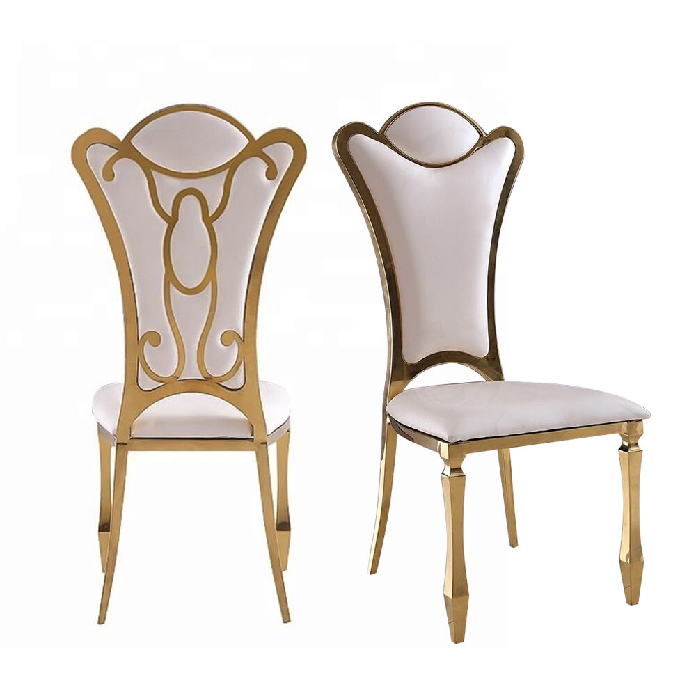 Сучасний дизайн банкетного ресторану, весільний складаний стілець з нержавіючої сталі