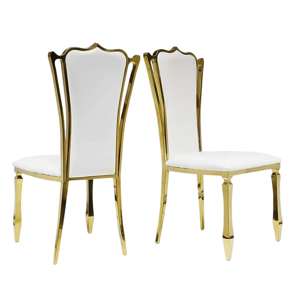 Kiti cha Upepo cha Kifalme cha Leather kinachothibitika kwa Miguu ya Stainless Steel inayosimama vizuri, Kiti cha Recepsheni cha Maridhara kwa Hoteli, Matukio na Nje