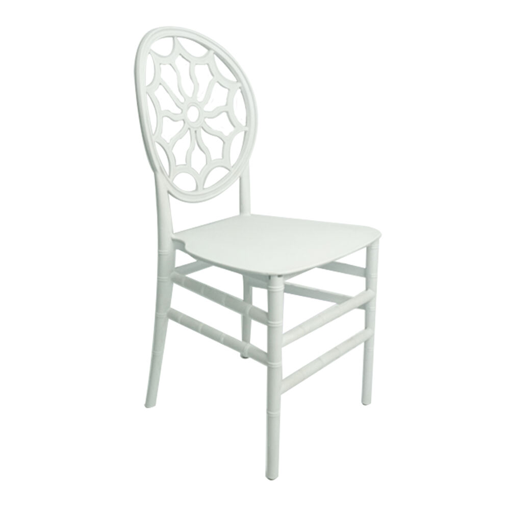 Moderni valkoinen muovimainen avioliittotuoli tapahtumatukku armelaton hotellituotteet edullinen teräs rauta ruokailuistuin ulko- ja kotitalouskäyttöön
