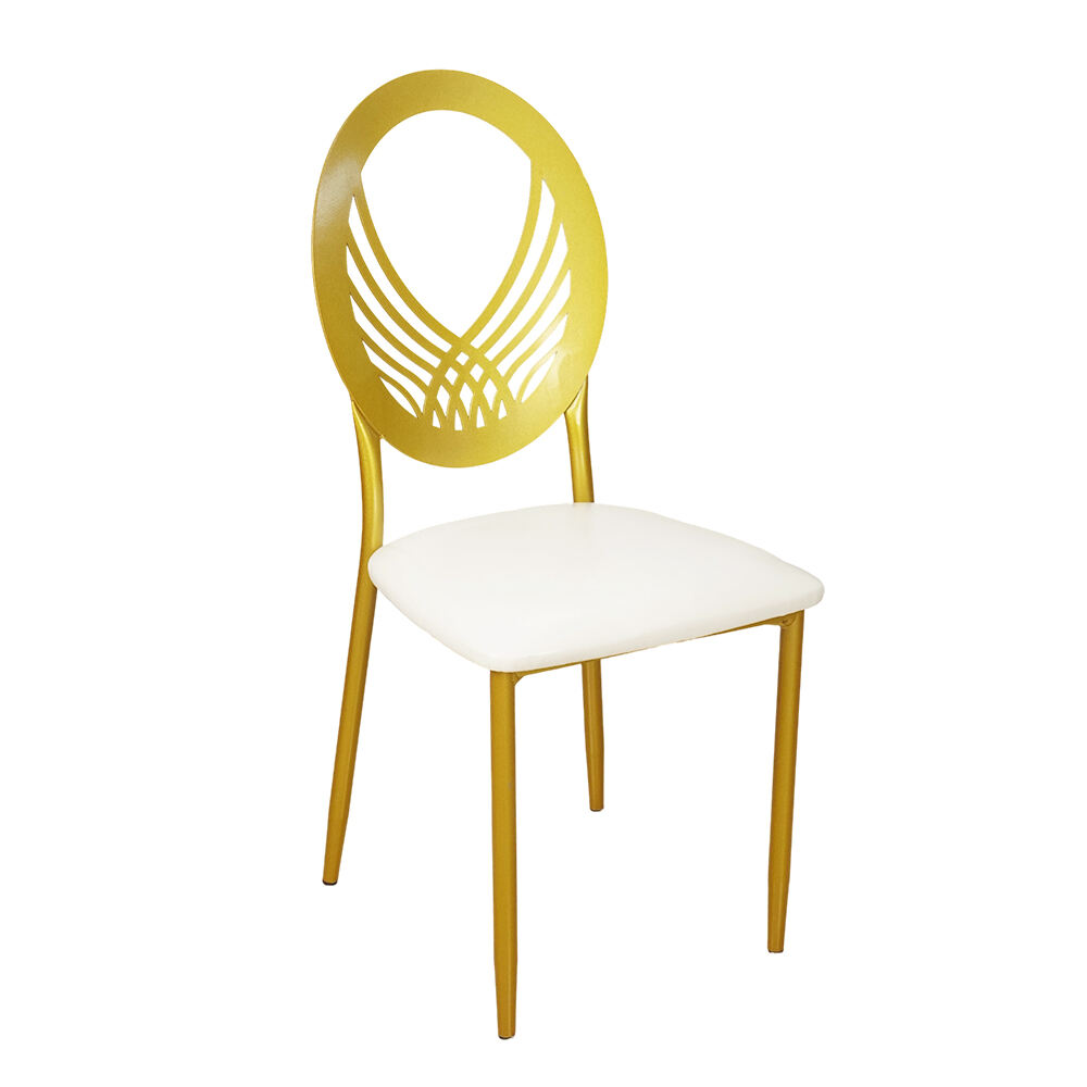 திருமண சேர், நிகழ்வு, விருந்து, உணவகம், உணவருந்தும் அறை, வாழ்க்கை அறை, மண்டபம், கட்சி போன்றவற்றிற்கான நவீன ஹோட்டல் நிகழ்வு சேர், இரும்பு பொருள்