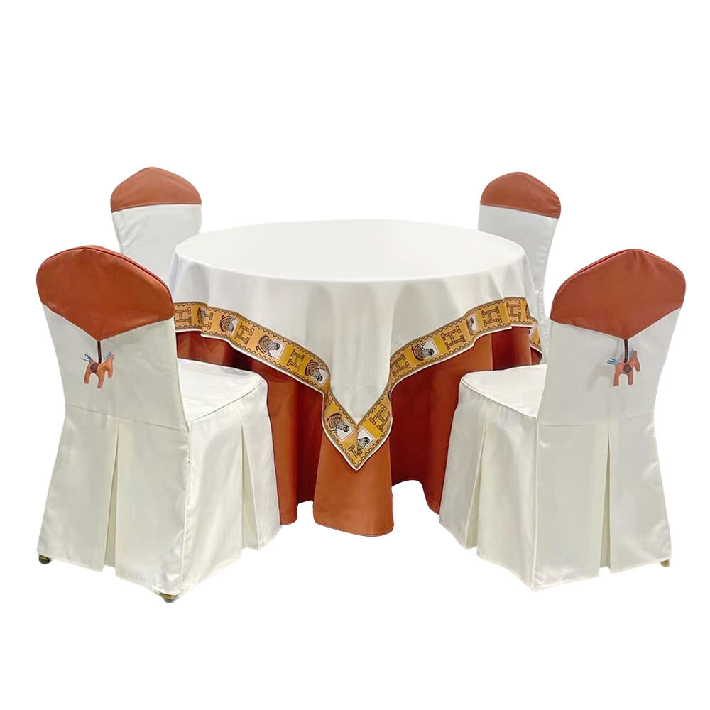 Hotellipöytäliina pyöreä pöytäliina häitä varten tapahtuman juhlat pöytäliina korkealaatuinen pöytäliina polyesterviitta jacquard-huovutus