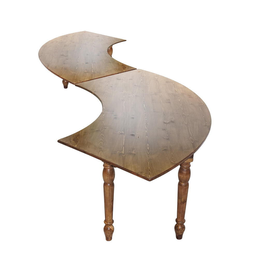 Modern Style Wood Material Banquet Table for Hotel Restaurant Wedding Event or Party for Outdoor Dining