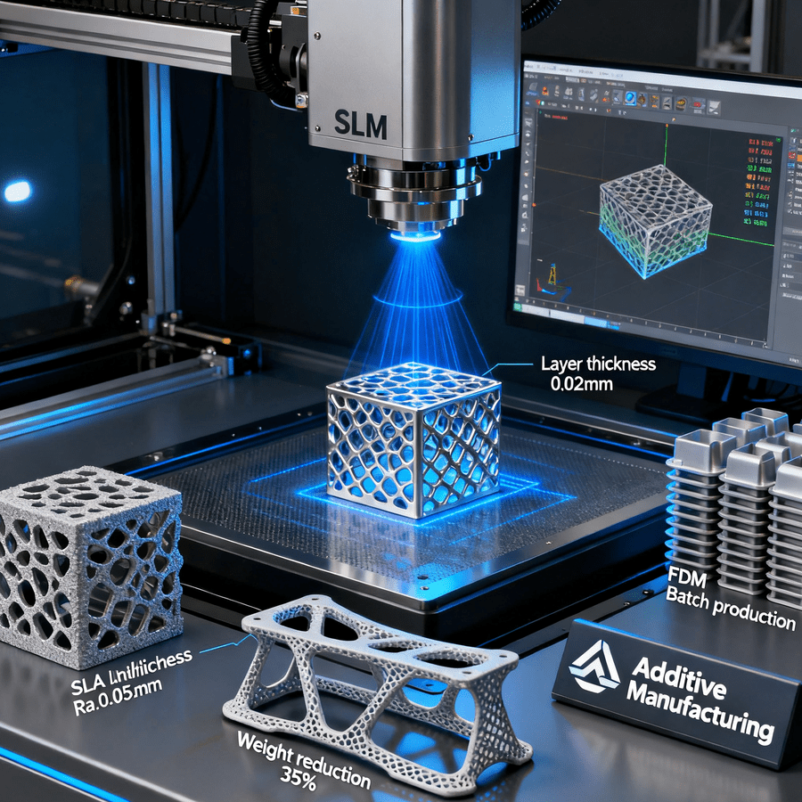 Profesjonelle 3D-utskriftstjenester som muliggjør komplekse design og mindre serier