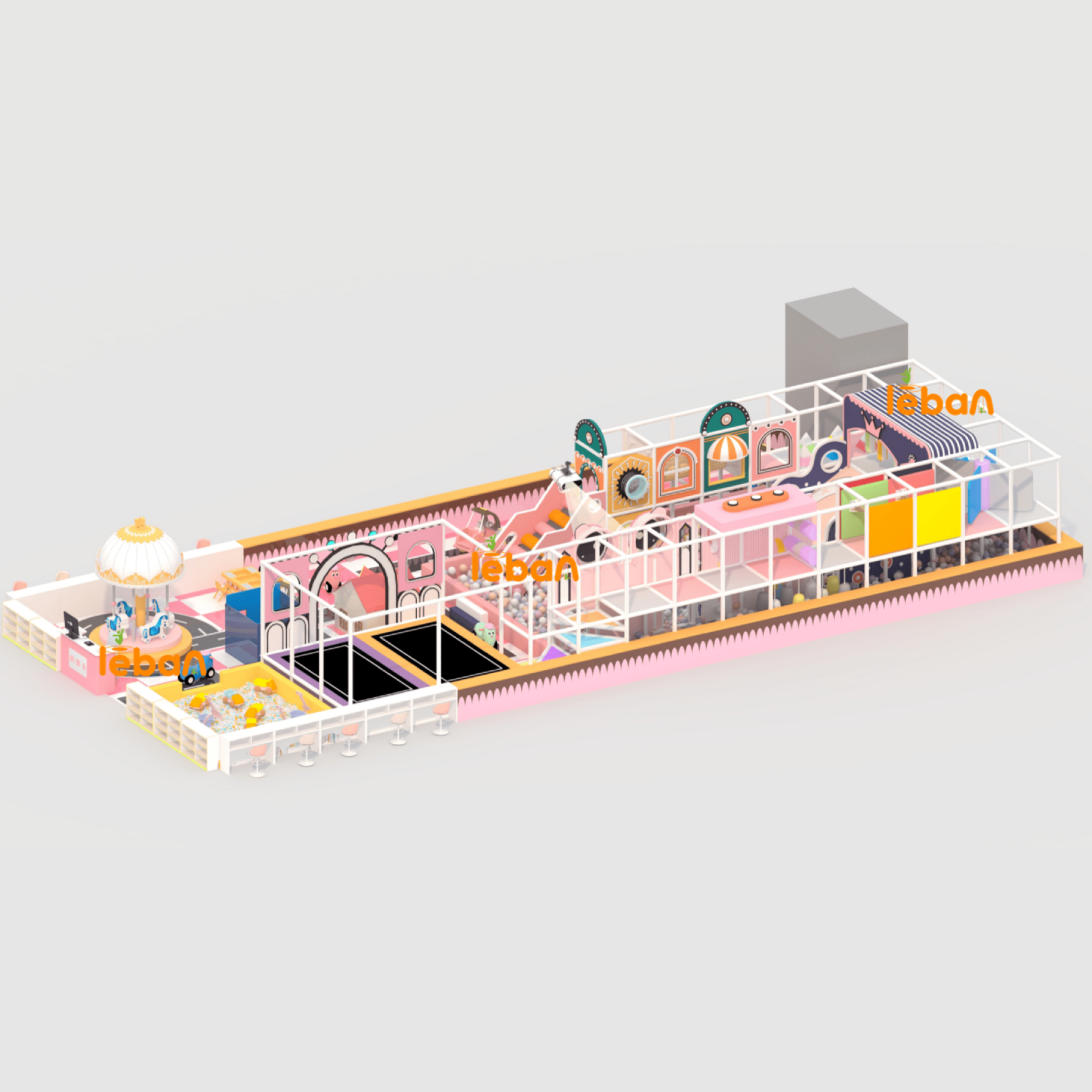 Thiên đường hồng mơ mộng - Thiên đường vui chơi cho trẻ em