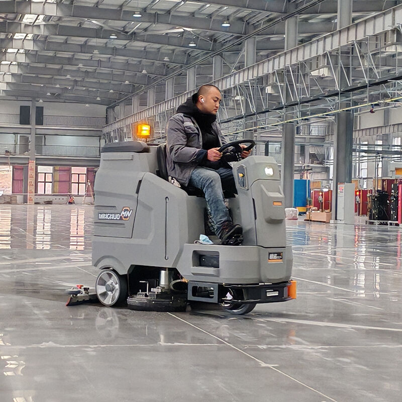 How Electric Floor Scrubbers Improve Efficiency in Large Spaces