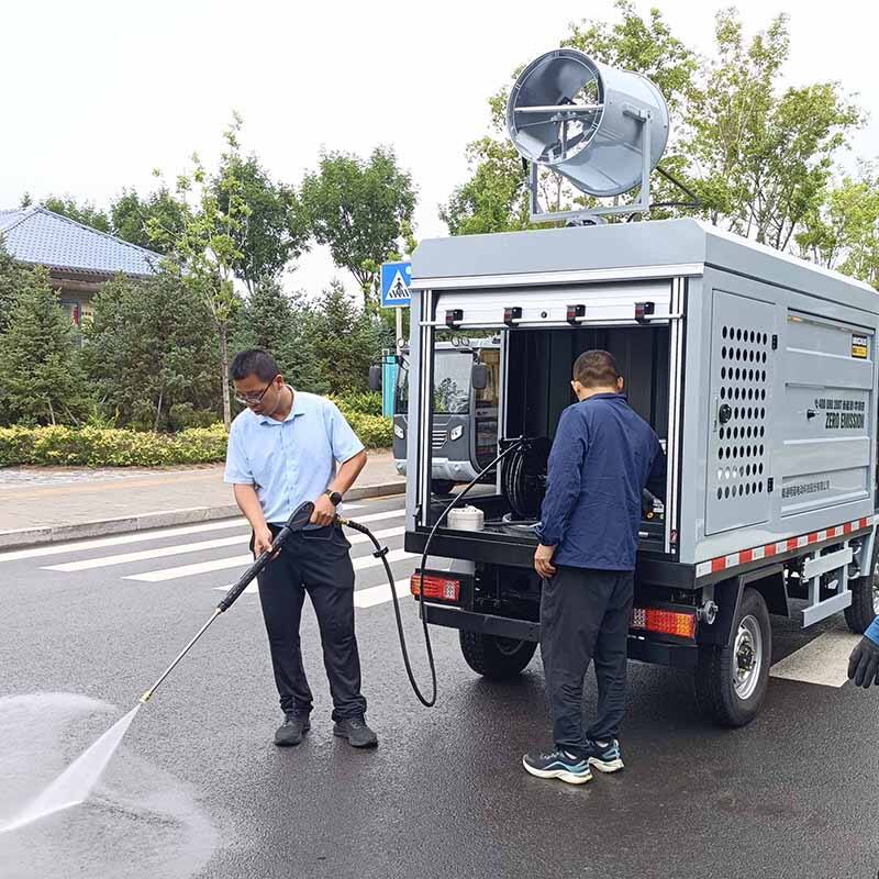 Boost Your Property's Curb Appeal with a Commercial Pressure Washing Truck