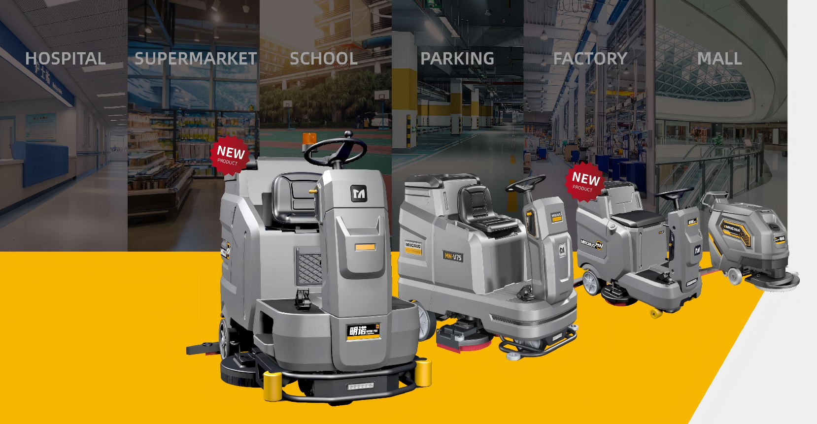 Hoe rijdende schrobbelmachines de efficiëntie verbeteren bij grote schoonmaakprojecten