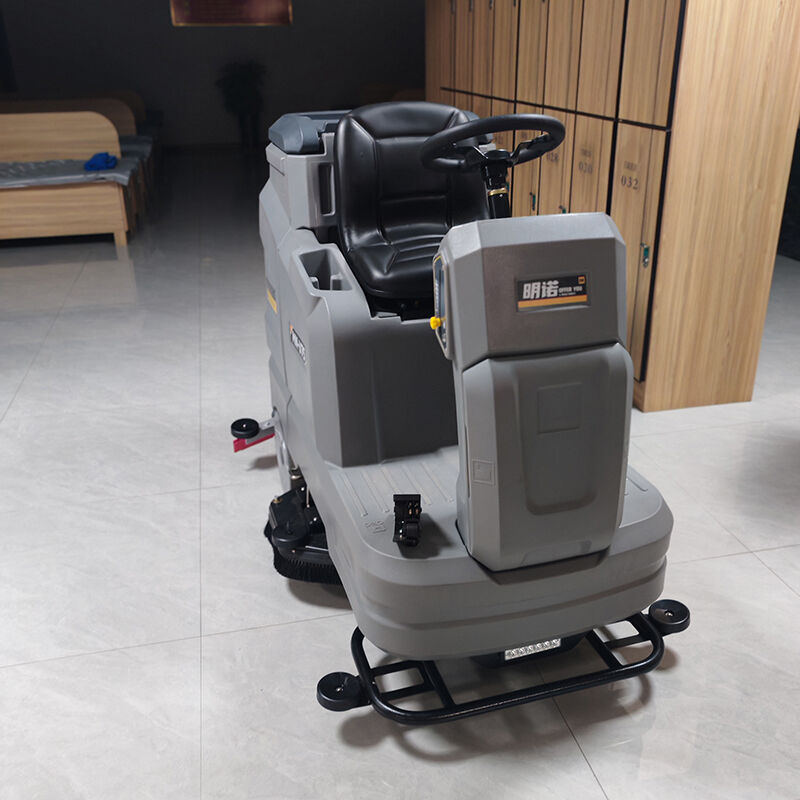 Spar tid och ansträngning med en högeffektiv elektrisk golvskrubbor-maskin.