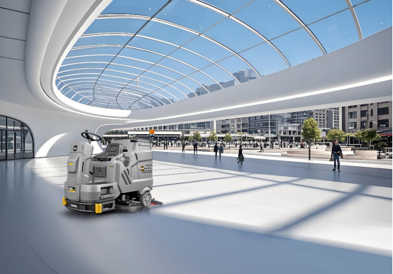 How Ride On Scrubber Machines Keep Industrial Floors Spotless