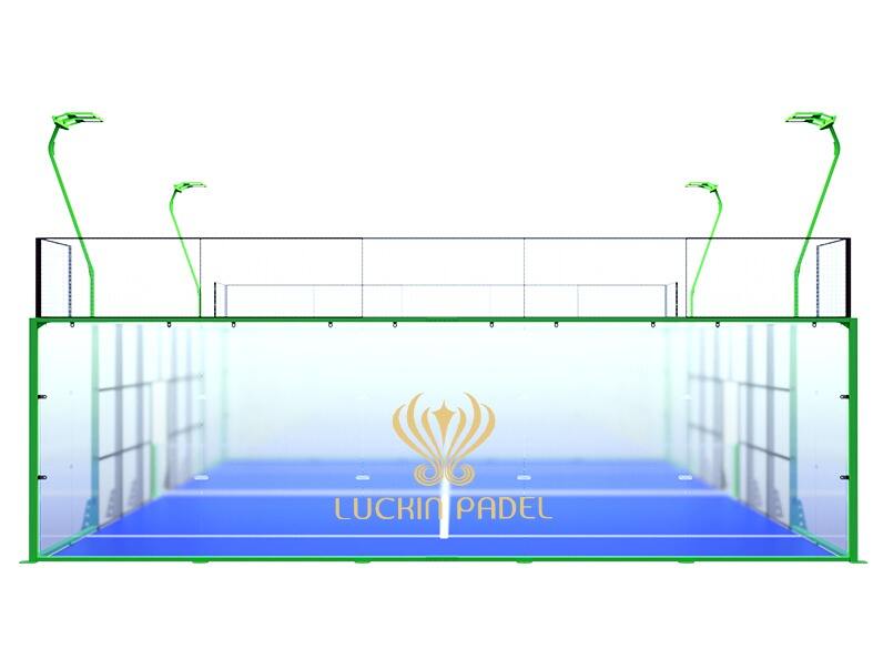 SQUARE PANORAMIC PADEL COURT 01 manufacture