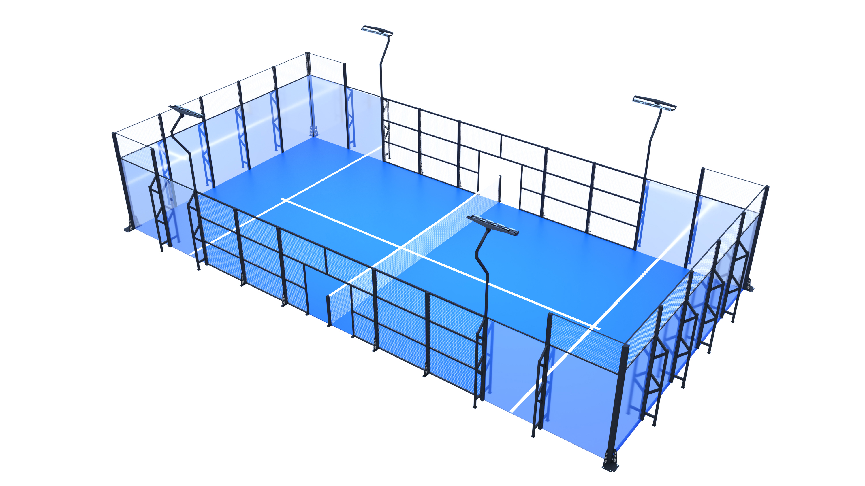 Jaring tenis: tahan lama dan mudah dipasang?